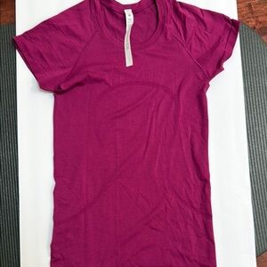 Lululemon Athletica Short Sleeve Tee - Magenta